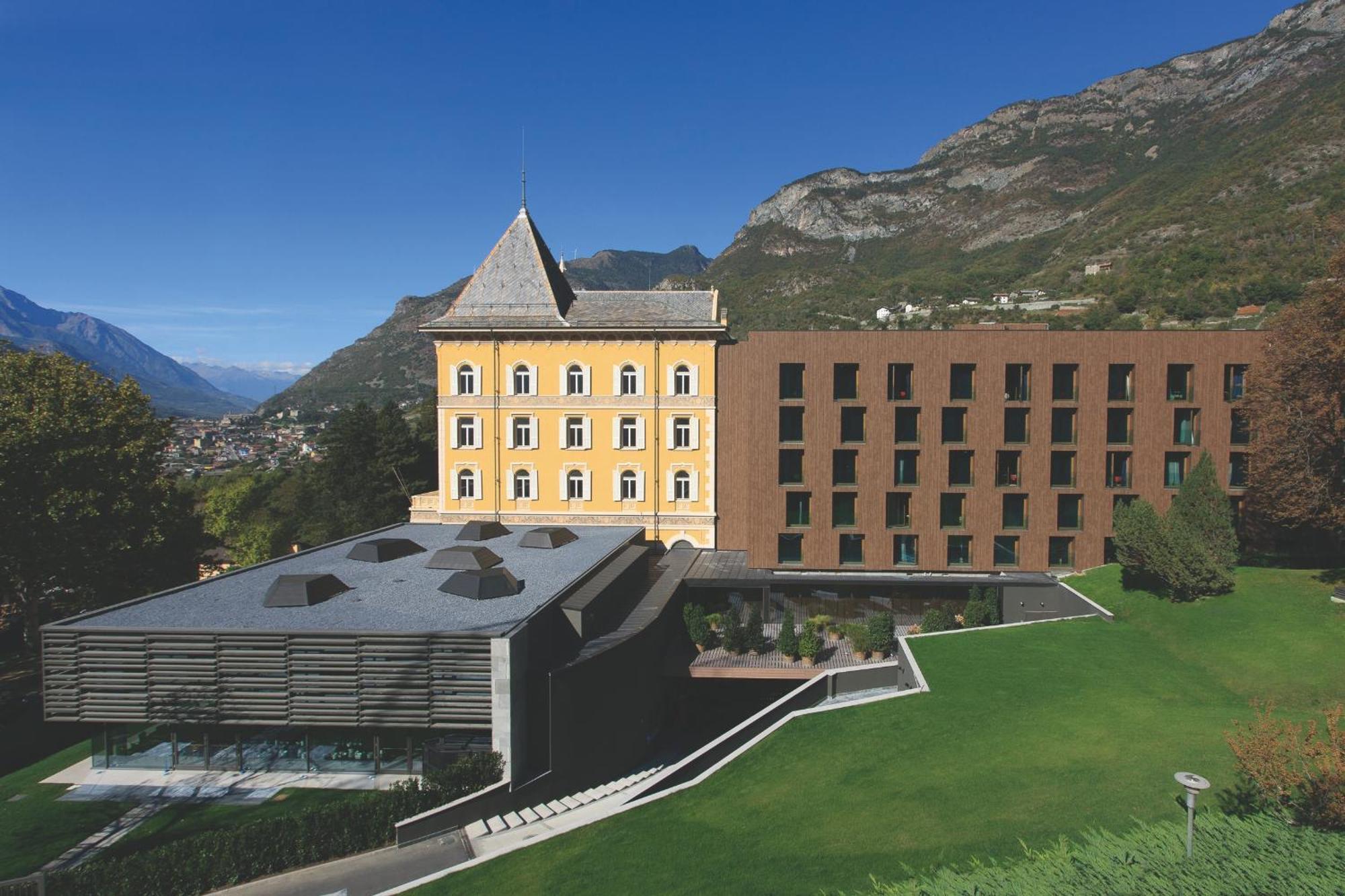 Parc Hotel Billia Saint-Vincent Exteriör bild